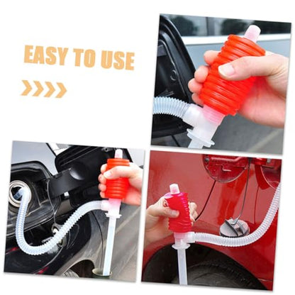 2pcs Manual Kit for Efficient Fluid Transfer Siphon Hose for Cars Gas and Water Pumping Oil for Maintenance and Tasks