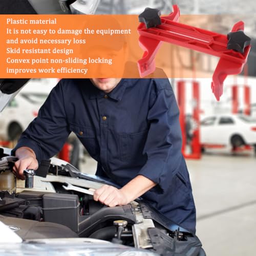 5PCS Car Dual Cam Clamp Camshaft Kit, Vehicle Camshaft Timing Sprocket Gear Lock Tool, Automotive Engine Sprocket Gear Locking Clamp, Universal for SUV Sedan Truck