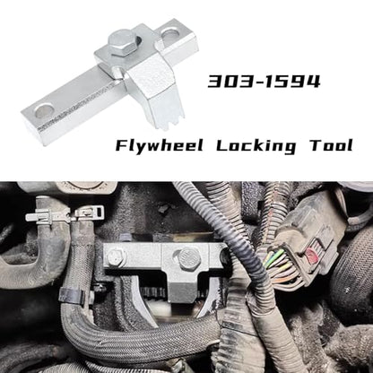 Engine Camshaft Timing Locking Tool Kit, Compatible with Jaguar Land Rover Evoque 2.0T, Ford Focus Mondeo Lincoln 2.0 SCTi Ecoboost Ti-VCT, 2.3T Mustang 303-1594 303-1595 303-1565 303-1504 - size: 9PCS Kit