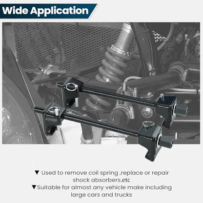 ATPEAM Macpherson Strut Spring Compressor 2pc Heavy Duty Coil Spring Compressor Strut Remover Installer Tool 7/8in Socket 1/2in Drive