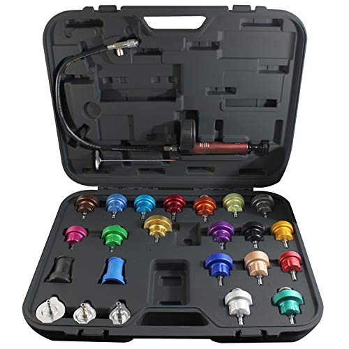 Mastercool 43302 25 Piece Master Cooling System Pressure Test Kit, 1 Pack