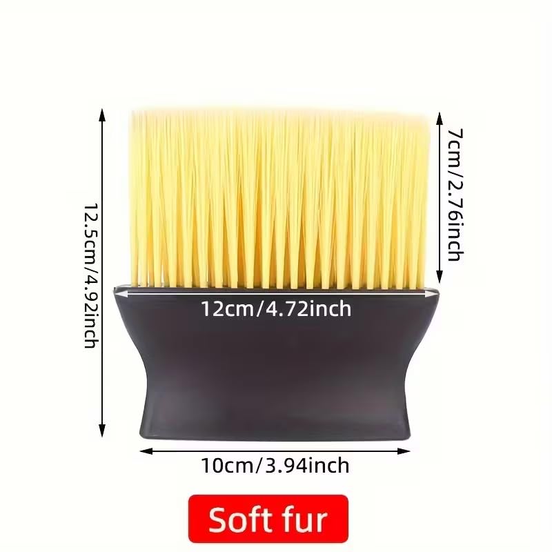 2-in-1 Car Detailing Brush Set, Interior Cleaning Tools with Soft & Hard Bristles, Dual-Head Design for Dashboard, Vents, Buttons, and Gentle or Tough Surfaces