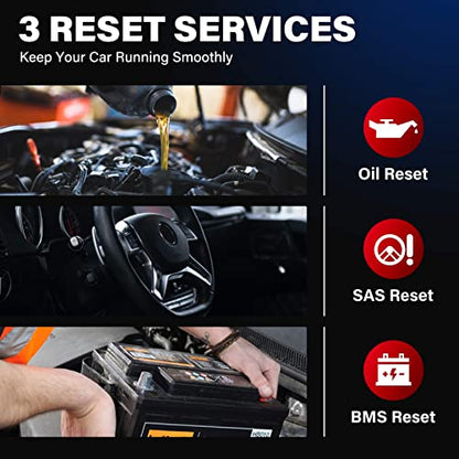 Launch CR629 OBD2 Scanner Code Reader 2026 New Scan Tool for Mechanic | Oil/BMS/SAS Reset Service Live Data Professional OBDII Diagnostic Tool for Read and Clear DTCs Lifetime Free Update for DIYer - style: CR629