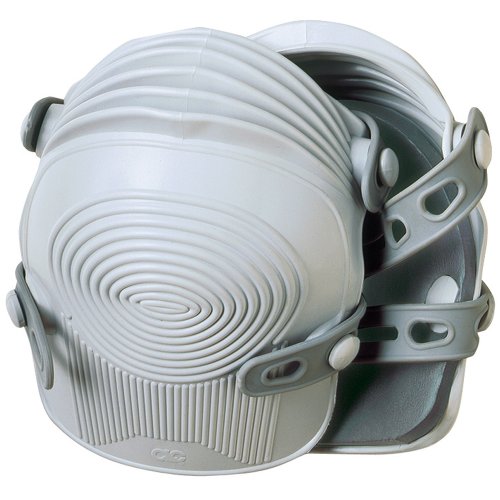 CLC Custom Leathercraft 361 Ultraflex Non-Skid Kneepads, Plastic, Grey - style: Grey Kneepads