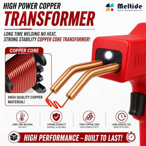 Upgraded 220W Plastic Welder Kit for Car Bumper Repair, 2-in-1 Hot Stapler & Plastic Welding Gun, Fix Cracked Plastic in Seconds, with1000 Staples &100 Welding Rods, Easy DIY Automotive Repair tool - color: Red