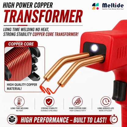 Upgraded 220W Plastic Welder Kit for Car Bumper Repair, 2-in-1 Hot Stapler & Plastic Welding Gun, Fix Cracked Plastic in Seconds, with1000 Staples &100 Welding Rods, Easy DIY Automotive Repair tool - color: Red