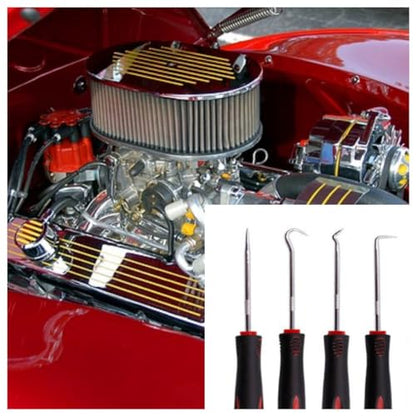 Short Set,Oil Seal Hook, Pull Out The Hook, Oil Seal Screwdriver Pull Out and Remove.Assembly and Removal of Small Parts,Automobile, Electronics Home Repair Tools