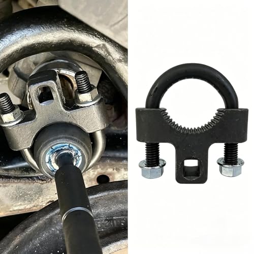 Universal 3/8 inch Inner Tie Rod Breaker Tool, Low Profile Tool for Inner Tie Rod Removal Installation