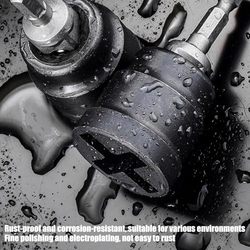 Auto Jack Power Socket Adapter for Scissor Jacks, Compact & Portable Car Lift Accessory with Anti-Slip Design, 150g, Fit Workshop & Garage for RV, Trailer, Car Maintenance