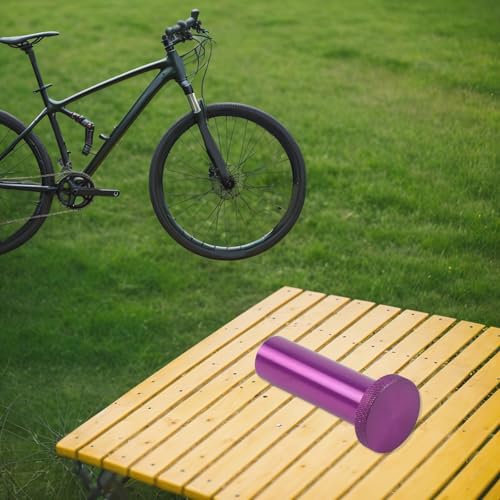 Aluminum Alloy Bike Fork Damper Removal Tool Lower Leg Extractor for FOX 32 34 36 38 40 Shock Absorber Side Spring Side Maintenance Repair Kit Purple(B 57mm*M10) - size: B 57mm*M10
