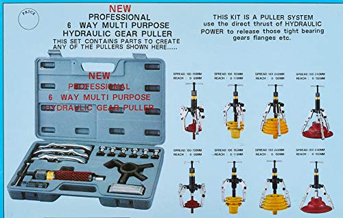 Sunex 3909 10-Ton Hydraulic Gear Puller - style: Hydraulic Gear Puller