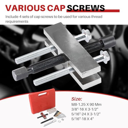 DASBET Automotive Car Steering Wheel Puller Compressor Remover Set | Steering Wheel Lock Plate Removal Tool Kit