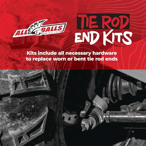 All Balls Racing 51-1008 Tie Rod End Kit Compatible with/Replacement for Honda
