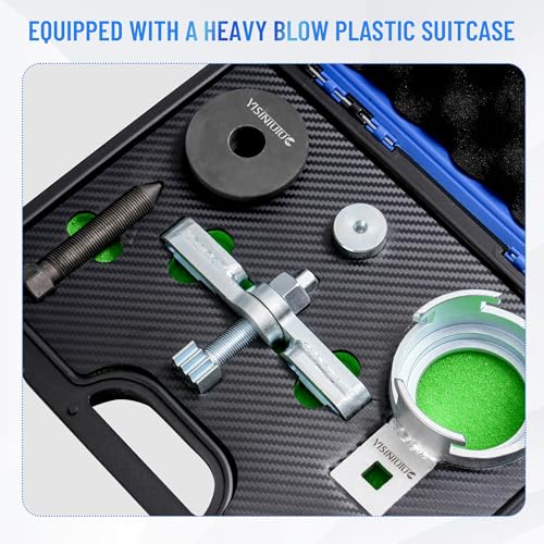 Crankshaft Holding/Removal Puller Tool Compatible with Vauxhall Opel Karl Viva Chevrolet 1.0 1.4 1.5 2.0T Buick Cadillac Engine,Flywheel Fixed Timing Tool, ZC010