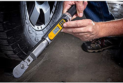 GEARWRENCH 3/8" Drive 120XP Flex Head Electronic Torque Wrench with Angle - 85195 - size: 3/8" Drive, style: 10 - 100 Ft/Lbs