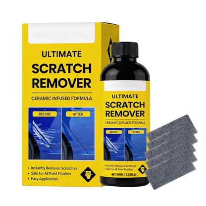NanoPolix Scratch Remover, 3.53 Fl Oz Nanopolix Ultimate Scratch Remover, Plastic Polish Scratchs Removers, Car Scratchs Repair Paste Deep Scratch (1pcs) - color: 1pcs