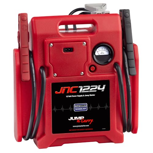 Clore Automotive Jump-N-Carry JNC1224 3400/1700 Peak Amp 12/24V Jump Starter - size: 3400 Amp 12/24V