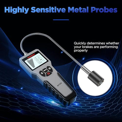Brake Fluid Tester BF200,High Precision Car Brake Fluid Detector,Hydraulic Fluid/Liquid/Oil Moisture Analyzer with LCD Screen Audible Alarm,DOT3/DOT4/DOT5.1 Tester,Automotive Replacement Level Sensors | Hydraulic Fluid/Liquid/Oil Moisture Analyzer with LC