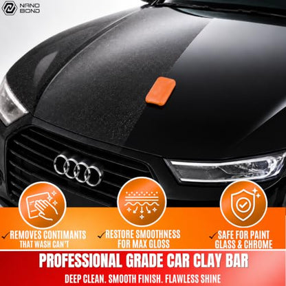 Nano Bond 2 Pack 100g Premium Grade Clay bar kit for car wash auto Detailing Cleaning