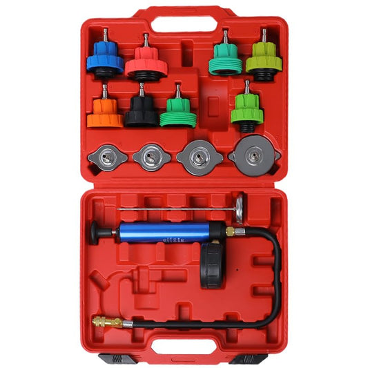 14pcs Cooling System Pressure Tester kit Automotive Radiator Pressure Tester for Motorcycle Car Truck