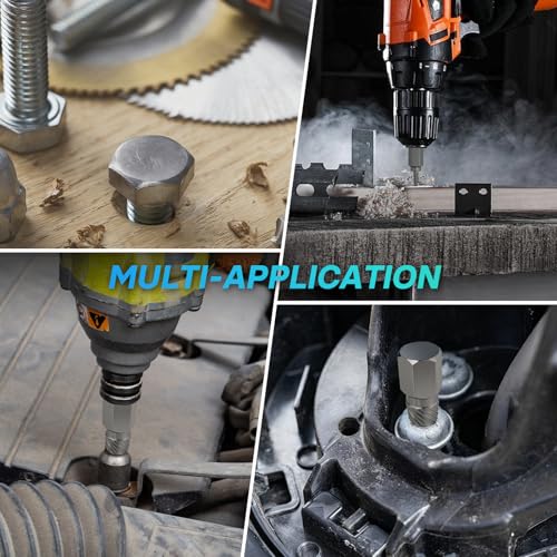 25Pcs Hex Bolt Extractor Set, Easy Out | Multi-Spline Extractor for Stripped/Broken Bolts, Cr-Mo Steel, Durable Rustproof, Essential Auto Mechanic Tool & Home DIY - size: 25 Piece