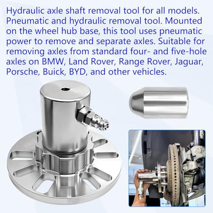 20 Ton Hydraulic Puller Set Half Shaft Removal Tool Wheel HUB Axle Puller Compatible with Land Rover Jaguar BMW VW Porsche Chrysler Buick Volvo Cadillac, etc.