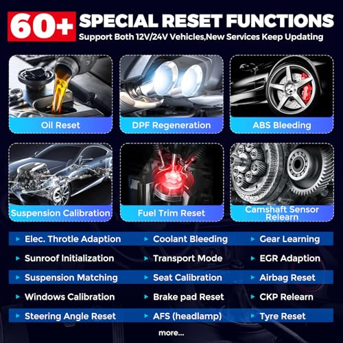 LAUNCH X431 PRO3S+ Smartlink HD Heavy Duty Truck Scanner,2026 Diesel&Gasoline Bidirectional Diagnostic Scan Tool with J2534 Protocols,Topology Map,60+Service,ECU Code,CANFD &DOIP,2 Yrs Free Update