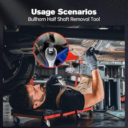 Efficient Axles Removal Disassembly Tool for CV Joint Shafts Crafted from Steel Suitable for Mechanics DIYer Enthusiasts - size: B
