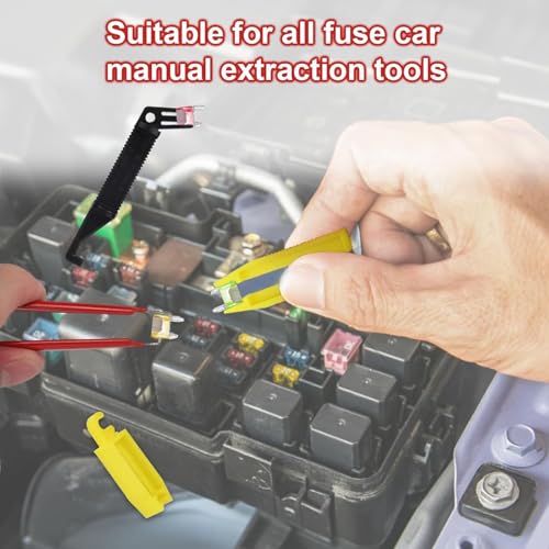 LUOWPZI 11PCS Automotive Electrical Connector Removal Tool Kit, Electrical Disconnect Pliers, Relay Puller, Hose Remover, Terminal Pin Extractor & Panel Clip Tool Set for Car Repair with Storage Bag - size: 11 Pcs