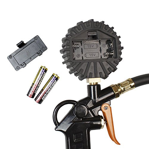 Freeman Digital Tire Inflator with LCD Pressure Gauge | FATDTI
