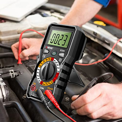 ANENG Digital Multimeter Tester with Amp Ohm Volt Clamp Meter Measures Current, AC/DC Voltage,Capacitance, Resistance, Diodes, Continuity Frequency Backlight Electrican Tools
