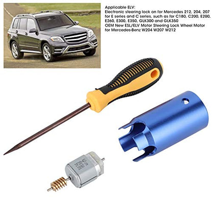 aqxreight Ignition Lock Dowel Pin Removal Tool Kit Fit for W24 Steering Wheel Lock Electric Motor
