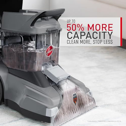 Hoover PowerScrub XL Pet Carpet Cleaner Machine for Carpet and Upholstery, Deep Cleaning Carpet Shampooer Machine with Multi-Purpose Tools, Powerful Suction, Pair with Hoover Cleaner Solution - style: PowerScrub XL Pet & Paws and Claws Pods