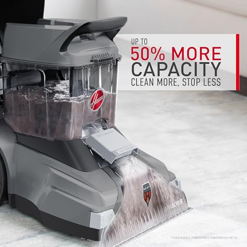 Hoover PowerScrub XL Pet Carpet Cleaner Machine for Carpet and Upholstery | Deep Cleaning Carpet Shampooer Machine with Multi-Purpose Tools, Powerful Suction, Pair with Hoover Cleaner Solution - style: PowerScrub XL Pet & Paws and Claws Pods