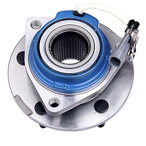 ECCPP 513121 Front Wheel Hub Bearing for Chevrolet Impala 2000-2013 | for Buick Century 1997-2005 5 lugs w/ABS Sensor Pre-Greased Sealed - size: 513121