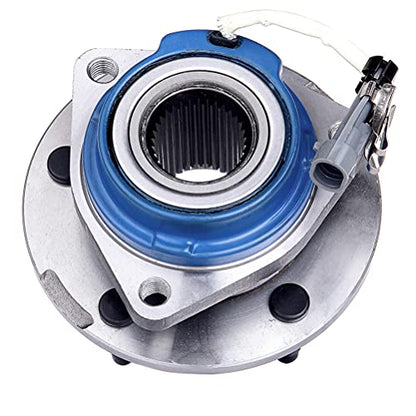 ECCPP 513121 Front Wheel Hub Bearing for Chevrolet Impala 2000-2013 | for Buick Century 1997-2005 5 lugs w/ABS Sensor Pre-Greased Sealed - size: 513121