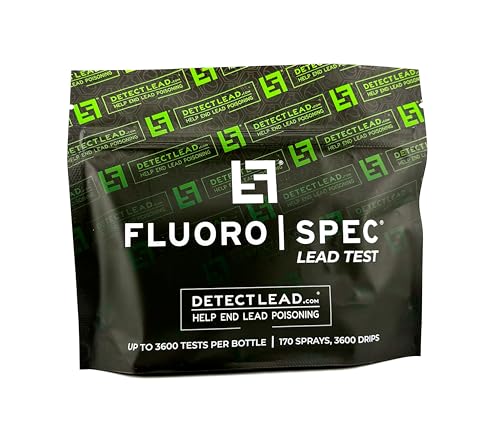 Fluoro-SPEC Instant Lead Test | Up to 3600 Uses| Lead Test Kit for Paint, Ceramics & More | Easy to Use, Accurate Results| Test All Your Stuff | Make Your Home Lead Safe | Home Lead Test Kit