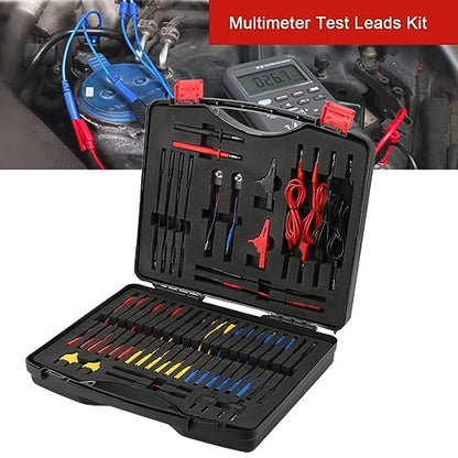 92PCS Automotive Circuit Test Leads Kit Electrical Breakout Leads Automotive Kit Multi Function Auto Diagnostic Tools Multimeter Test Leads Kit