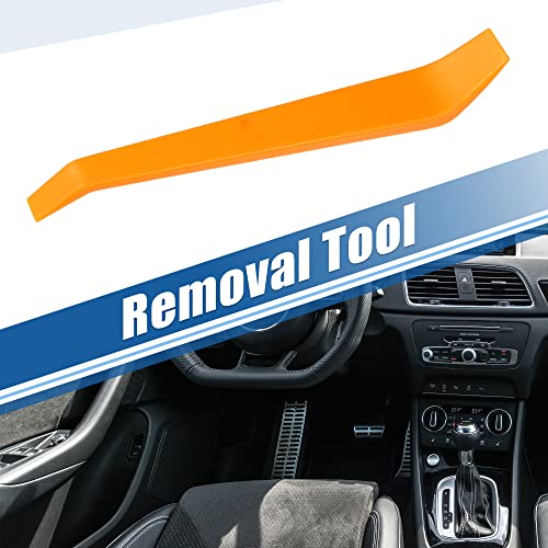 X AUTOHAUX 1pcs Tooling Panel Removal Tool Car Pry Tool Kit for Car Audio Interior Removal Trim Tool Orange