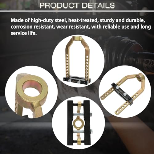 ReluxGo CV Joint Puller Propshaft Separator Tool Universal CV Axle Removal Tool CVJ CV Axle Puller U Joint Removal Tool