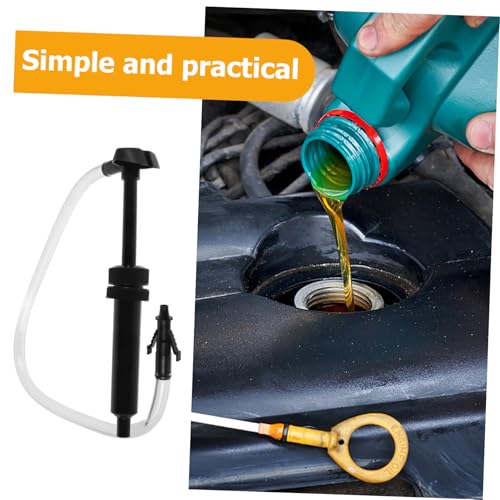 Luxshiny 1set Automotive Fluid Transfer Pump Antifreeze Pump for Car Brake Fluid and Coolant Heavy Duty Siphon Hose Kit