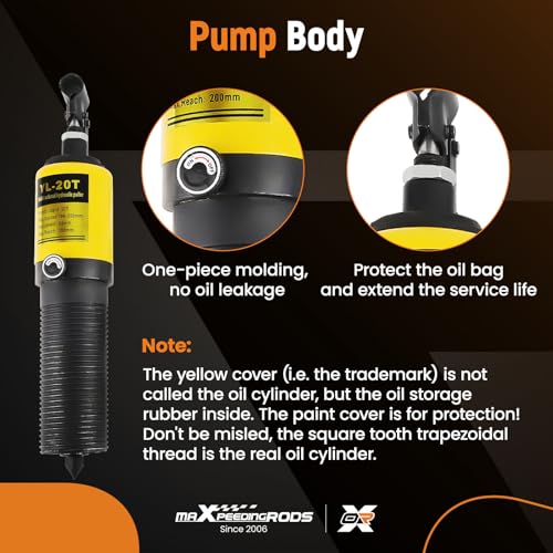 maXpeedingrods 20T Hydraulic Gear Puller, Hydraulic Wheel Bearing Puller Kit, 2 or 3 Jaws Puller, Bearing Hub Separator, Heavy Duty Hydraulic Puller Separator Tool - style: 2 or 3 Jaws