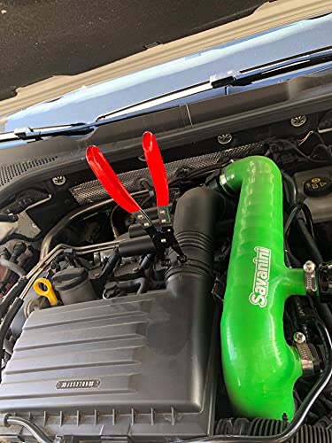 Wide & Flat band Hose Clamp Pliers, Coolant Hose Clips, Works on all Flat Band Style Hose Clamps of Removal and Installation,for Car Fuel Oil Water Pipe Repair Tools (Wide & Flat band Pliers) - style: Wide & Flat band Pliers