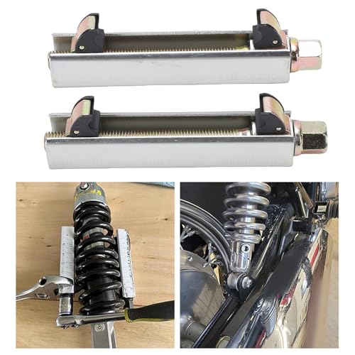 Tyenaza Motorcycle Coil Spring Compressor Tool 20-100mm Clamping Width for Most Classic Modern Motorcycle Coil Springs