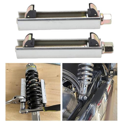 Tyenaza Motorcycle Coil Spring Compressor Tool 20-100mm Clamping Width for Most Classic Modern Motorcycle Coil Springs