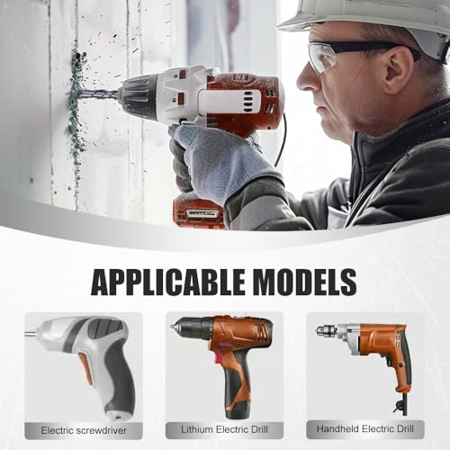 High Magnetic Screwdriver Drill Bit Set, 7PCS Anti Slip Magnetic Electric Screwdriver Set Alloy Steel Universal Strong Durability Screwdriver Drill Bit Set