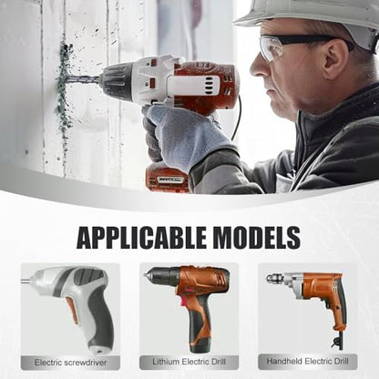 High Magnetic Screwdriver Drill Bit Set, 7PCS Anti Slip Magnetic Electric Screwdriver Set Alloy Steel Universal Strong Durability Screwdriver Drill Bit Set