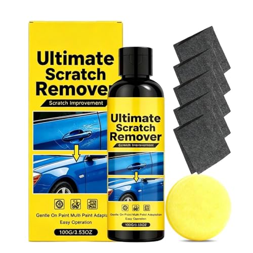 Ultimate Scratch Remover, 60-Second Surface Scratch Fix, Car Cloth Scratch Remover, All Paint Colors Polishing Kit, Car Scratchs Repair Paste Deep Scratch (1PCS) - color: 1PCS