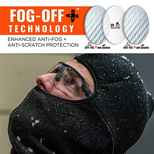 Ergodyne Skullerz SKOLL Anti Scratch Safety Glasses, Anti-Fog, ANSI z87.1 - color: In/Outdoor Lens