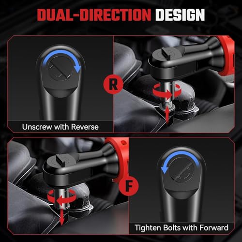 3/8" Cordless Ratchet Wrench for Milwaukee M18 18V Battery - 75Ft-Lbs Brushless Motor Electric Ratchet Set with 0-300RPM Variable Speed,8 Sockets,1/4" and 1/2" Adapters,3" Extension Bar(Tool Only)
